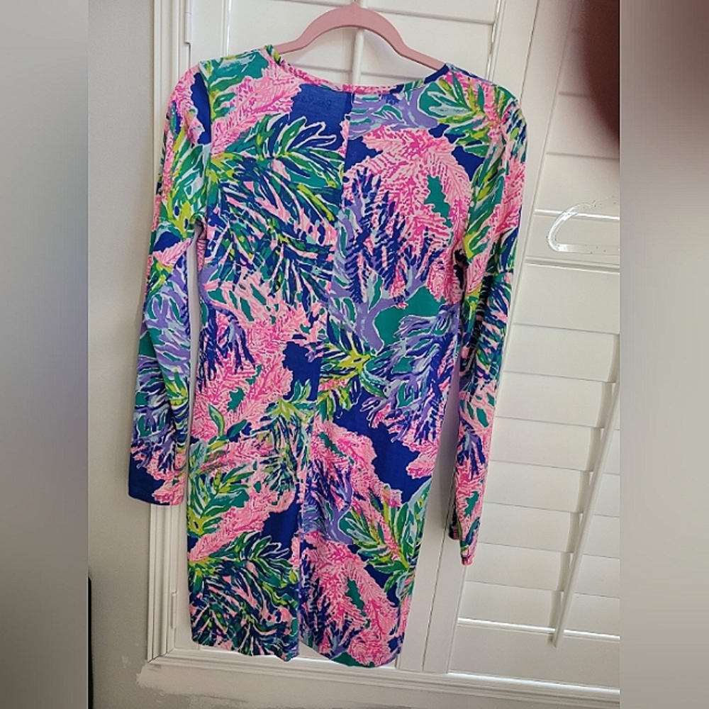 Lilly Pulitzer BEACON T-SHIRT DRESS, XS - Picture 2 of 6